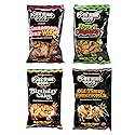 Pork King Good 4 Bag Variety Pack of Sweet & Salty Dessert Flavored Pork Rinds - 3 oz (Variety 4 Pack) Gluten Free Snacks