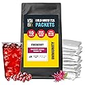 Tiesta Tea - Fireberry Cold Brew, Loose Leaf, Cranberry Hibiscus Rooibos Tea, Premium Non-Caffeinated Blend, Cold Brew Packets, Makes 64 oz Per Bag