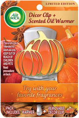 Air Wick Plug in Scented Oil Pumpkin Gadget, Fall Décor, Essential Oils, Air Freshener