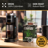Black Rifle Coffee Company Dark Roast Coffee Pods - 100% Arabica, Bold, Smoky Single-Serve K-Cup Compatible - Veteran-Founded Premium Coffee - Beyond
