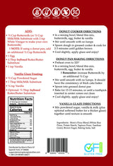 Mom's Place Gluten-Free Mini Vanilla Donut Mix, Nut Free, Dairy Free & Soy Free, Makes 21 Servings, 9.2 oz