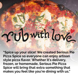 Rub with Love, Serious Pie Pizza Spice | 3.5 | Tom Douglas | Gluten-Free | All Natural Ingredients | No MSG