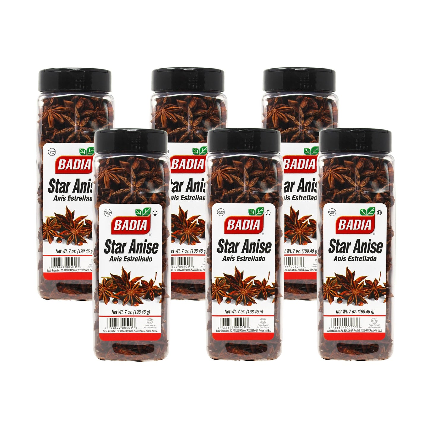 Badia Spices inc Spice, Star Anise, 7-Ounce (Pack of 6)