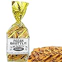 Brittle (set of 4 bags) 6 oz. per bag Homemade Arndts Fudgery DBA The Amish-Buggy (Pecan Brittle (4 Bags))