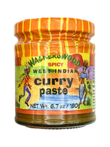 Walkerswood Spicy West Indian Curry Paste (Single Bottle 6.7oz) Product of Jamaica