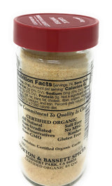 Morton & Bassett Organic Garlic Powder, 2.6 OZ