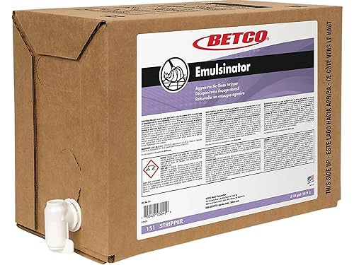 Betco Emulsinator Floor Stripper, Sassafras Scent, 5 Gal. (151B500)