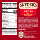 Snyder's of Hanover Hot Buffalo Wing Flavored Pretzel Pieces, 11.25 Oz