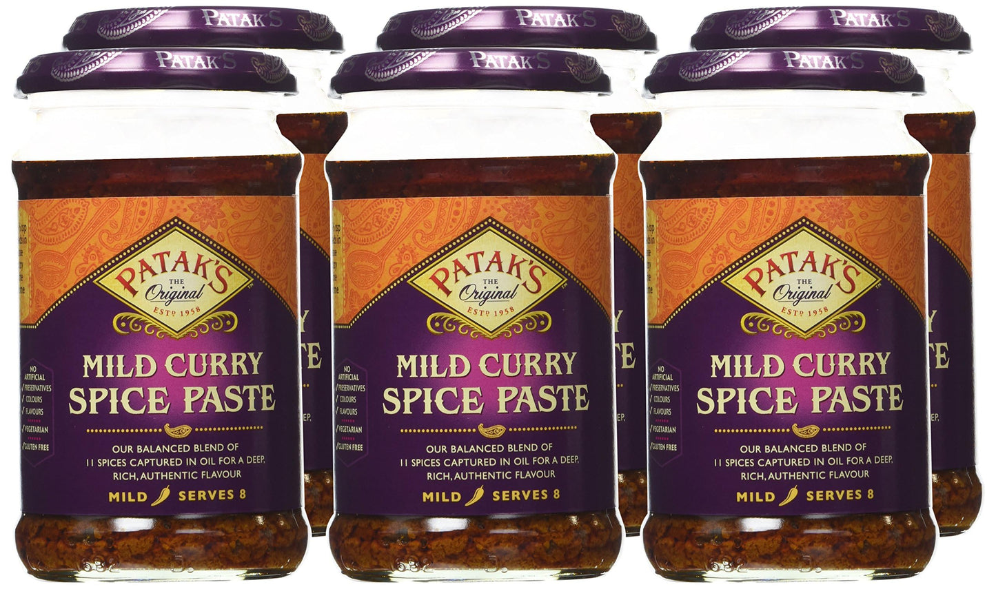 Patak's Curry Paste Mild, 10-Ounce Jars (Pack of 6)