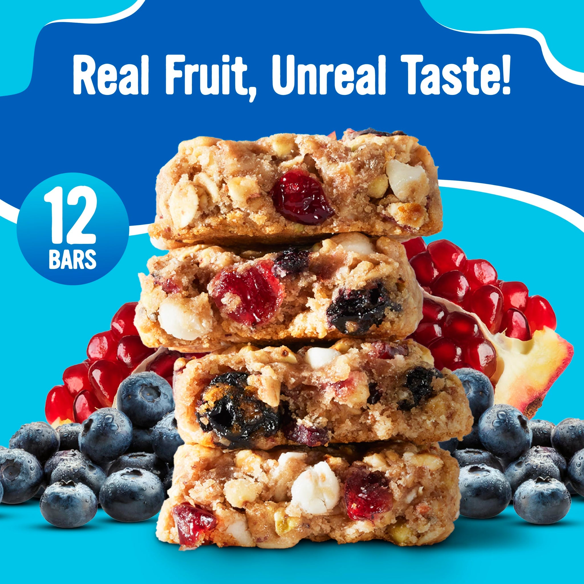Cooper Street Granola Bakes - Soft Baked Oats, Grain & Seeds Breakfast Granola Cookie Bars - Nut & Dairy Free, Low Sodium, Healthy Lunchbox Snacks