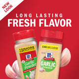 McCormick Garlic Powder, Non GMO, Made from Fresh, Whole Garlic Cloves, For Bringing Consistent Flavor to Favorite Foods While Cooking, 8.75 oz