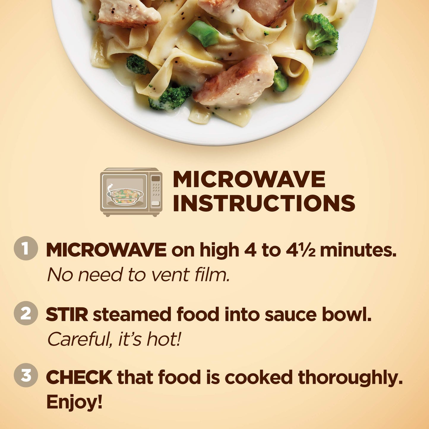 Healthy Choice Café Steamers Chicken Fettuccini Alfredo Frozen Meal, 10 oz.