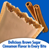Kellogg's, Pop-Tarts, Frosted Brown Sugar Cinnamon, 16 Count, 33.6oz Box (Pack of 2)