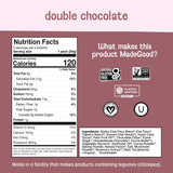 MadeGood Double Chocolate Soft-Baked Cookies, 0.85oz Each, Organic Snacks