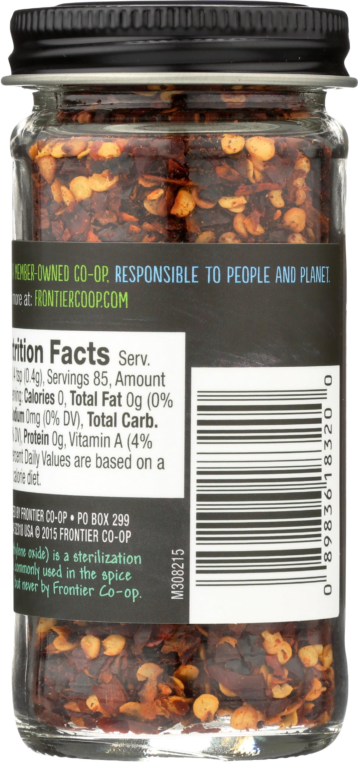Frontier Co-op Ground Red Cayenne Chili Pepper 15,000 Hu, 1.2 Ounce Bottle, Turn Up The Heat in Your Ethnic Recipes, Kosher