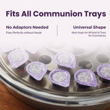 Kingdom Prefilled Communion Cups with Wafers - 30 Count