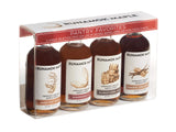 Runamok Organic Vermont Maple Syrup, Pantry Favorites Pairing Collection, 2 oz (4 count), 60mL, Traditional, Barrel-aged and Infused Organic Maple