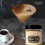 (ESPRESSO POWDER) SPEAKEASY GARNISH CO. ESPRESSO MARTINI POWDER - 4OZ JAR - PREMIUM COFFEE GARNISH FOR COCKTAILS, DESSERTS, BAKING & COFFEE DRINKS |