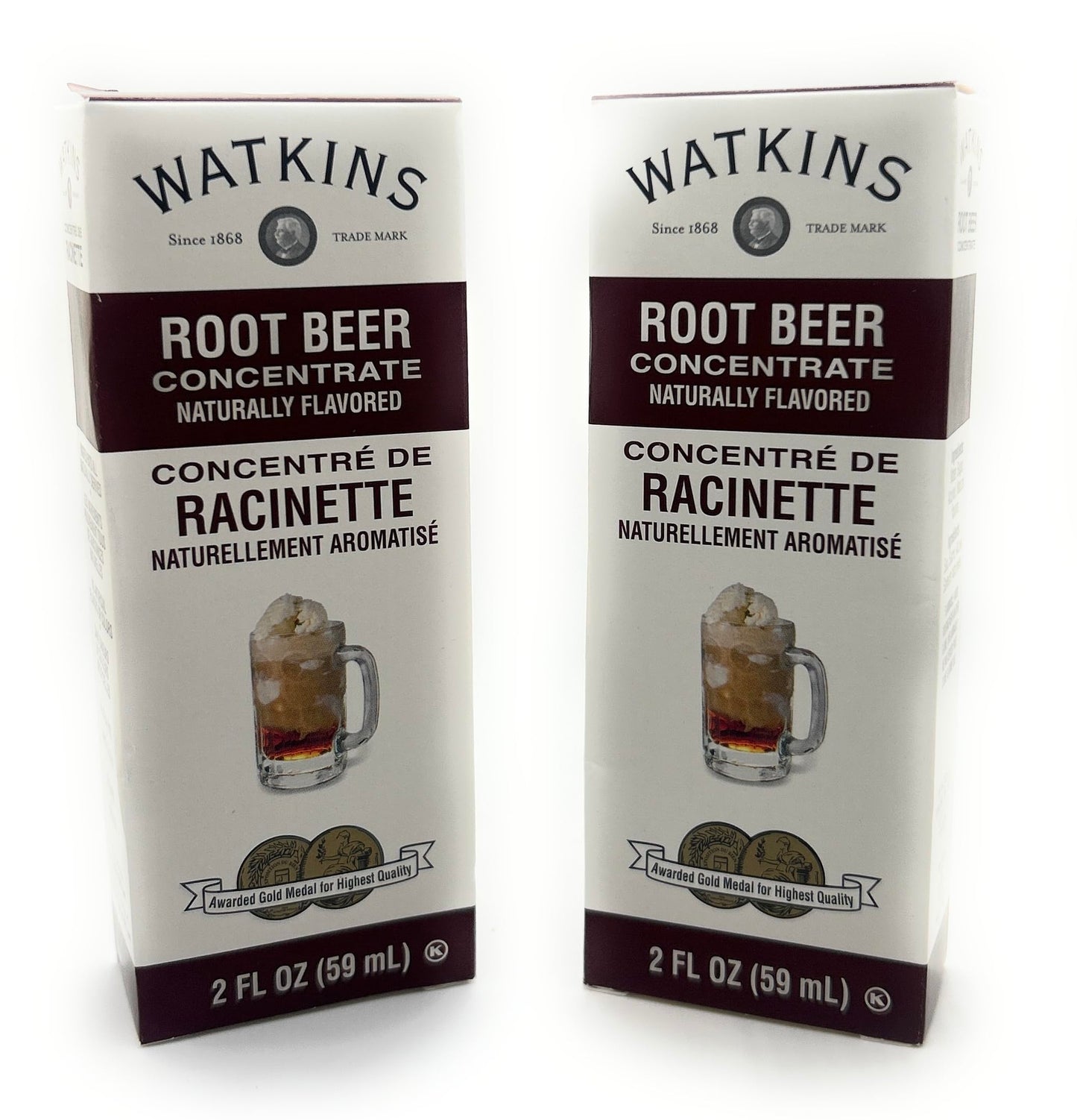 Watkins Baking Extracts - pack of 2 (Root Beer 2oz)