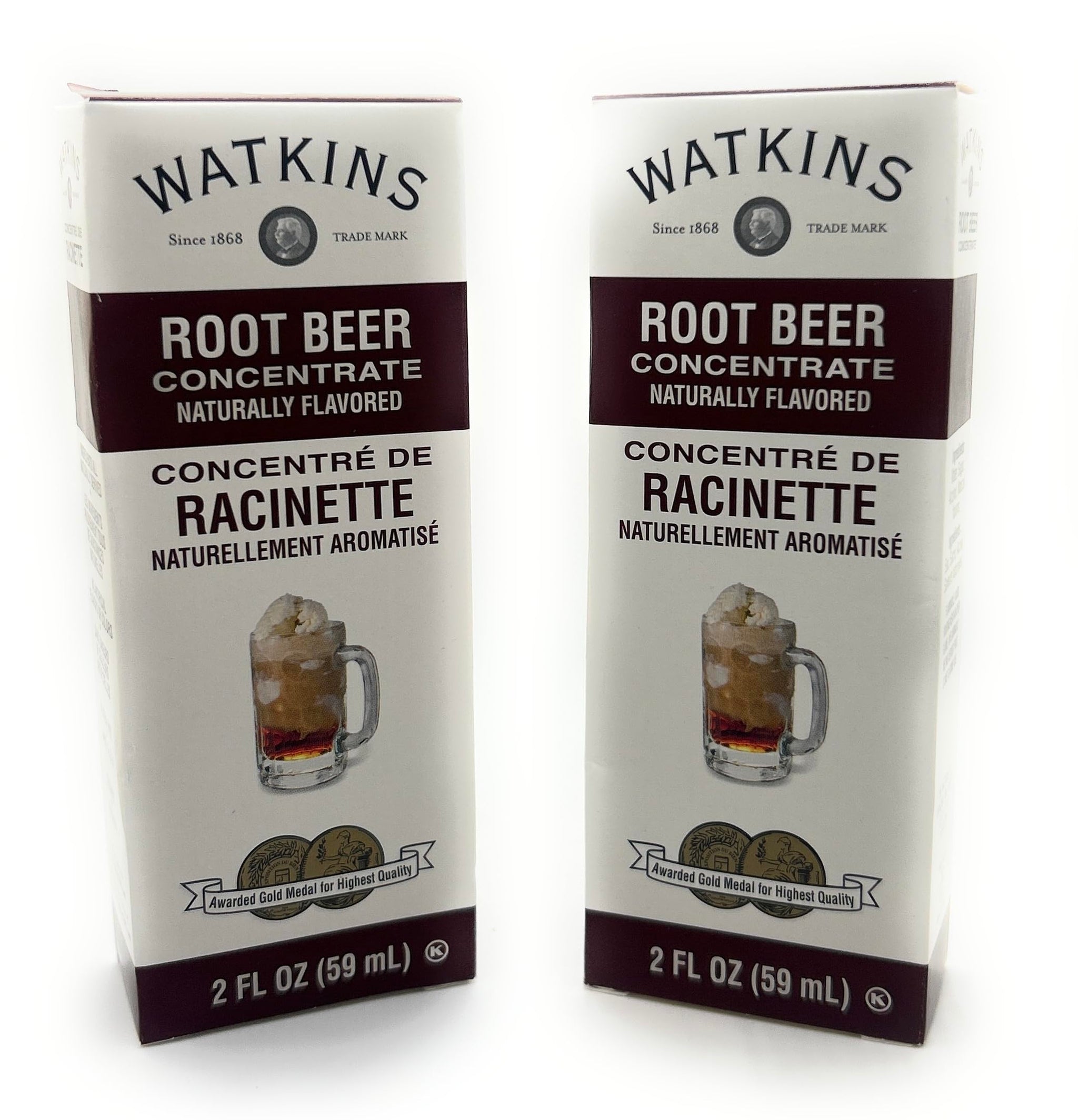 Watkins Baking Extracts - pack of 2 (Root Beer 2oz)