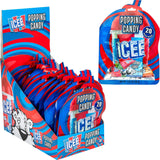 Popping Candy Party Pack, 4 Flavors: Blue Raspberry, Red Cherry, Green Apple, Orange, 1.05 oz, (Pack of 20)
