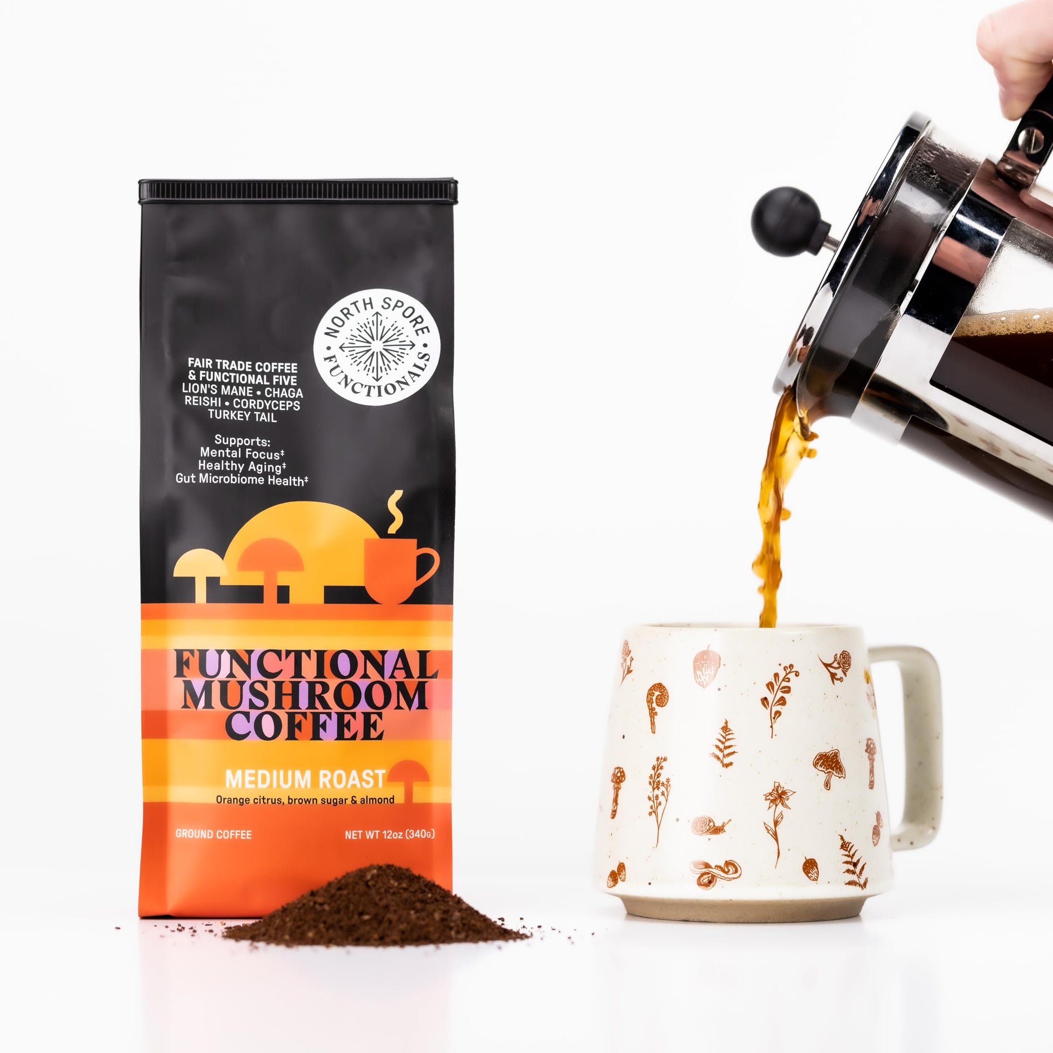North Spore 'Functional-5' Mushroom Coffee