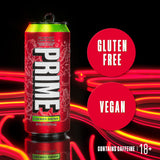 PRIME Energy CHERRY LIMEADE, Zero Sugar Energy Drink, 200mg Caffeine and 355mg of Electrolytes for Hydration, Vegan, Gluten Free,16 Fluid Ounce, 12
