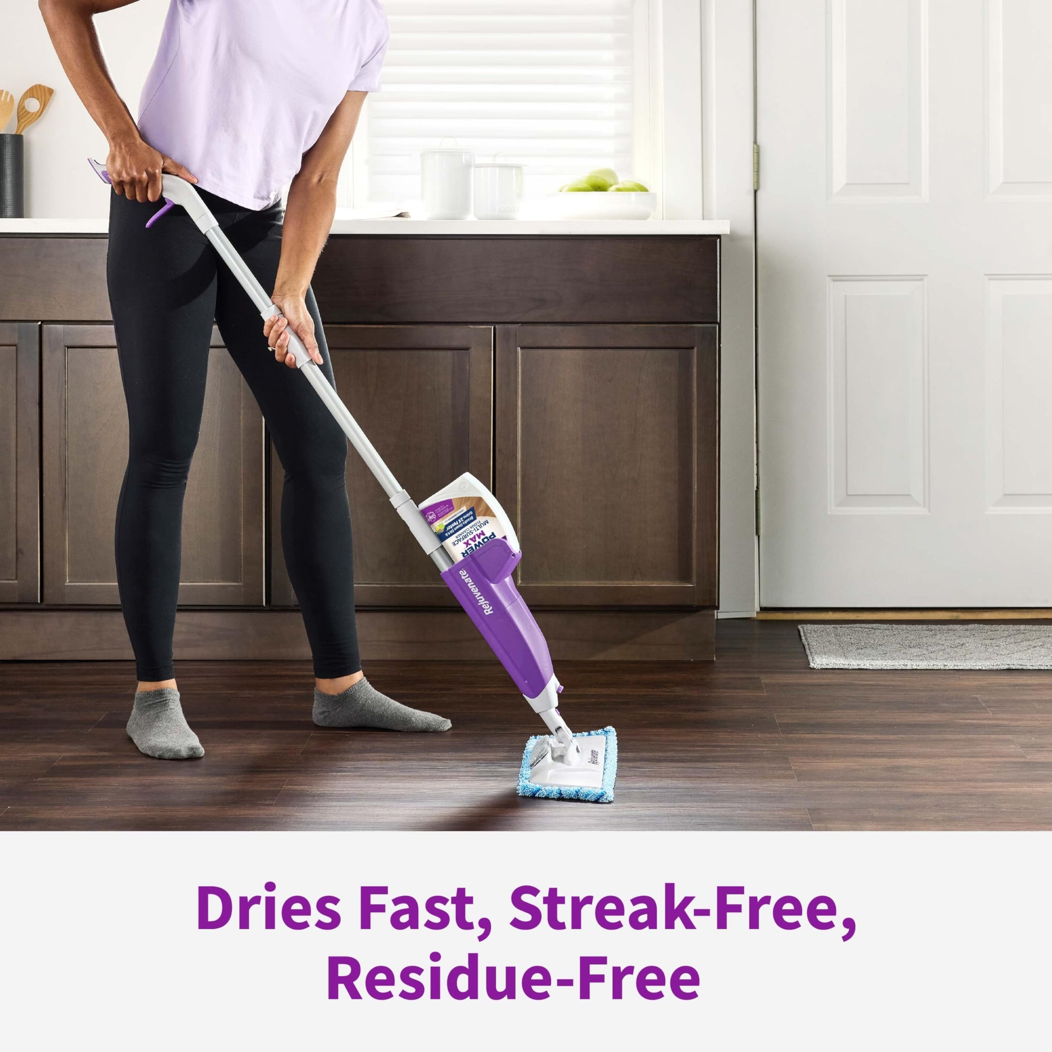 Rejuvenate PowerMax Multi-Surface Floor Cleaner, 128 Ounces, Breaks Down Dirt And Grime On Sealed Hardwood, Tile, Vinyl, Laminate To Deliver A