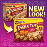 Jose Ole Flour Taquitos Beef & Cheese Frozen Box, 22.5 Ounce