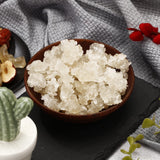 APEACHGIRL Premium Snow Swallow Gum (16oz/1LB) - Natural Plant-Based Dessert Ingredient, Resealable Bag | Vegan Cooking & Asian Dessert Essentials |