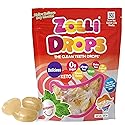 Zolli Drops Sugar Free Candy with Xylitol, Dye-Free Lollipops - Keto & Diabetic-Friendly, Dentist-Approved Treats for Kids(Peppermint, 3 oz)