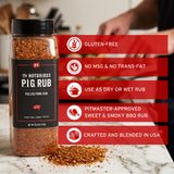 PS Seasoning Notorious PIG - Pulled Pork Seasoning & Dry Rub - Pulled Pork Seasoning, BBQ Rubs for Smoking and Grilling - Sweet & Smoky BBQ Spice