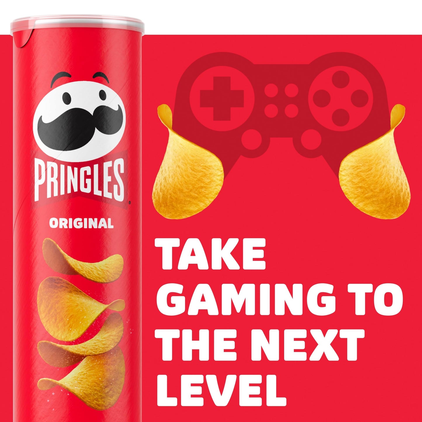 Pringles Potato Crisps Chips, Lunch Snacks, On-The-Go Snacks, Original, 5.2oz Can (1 Can)