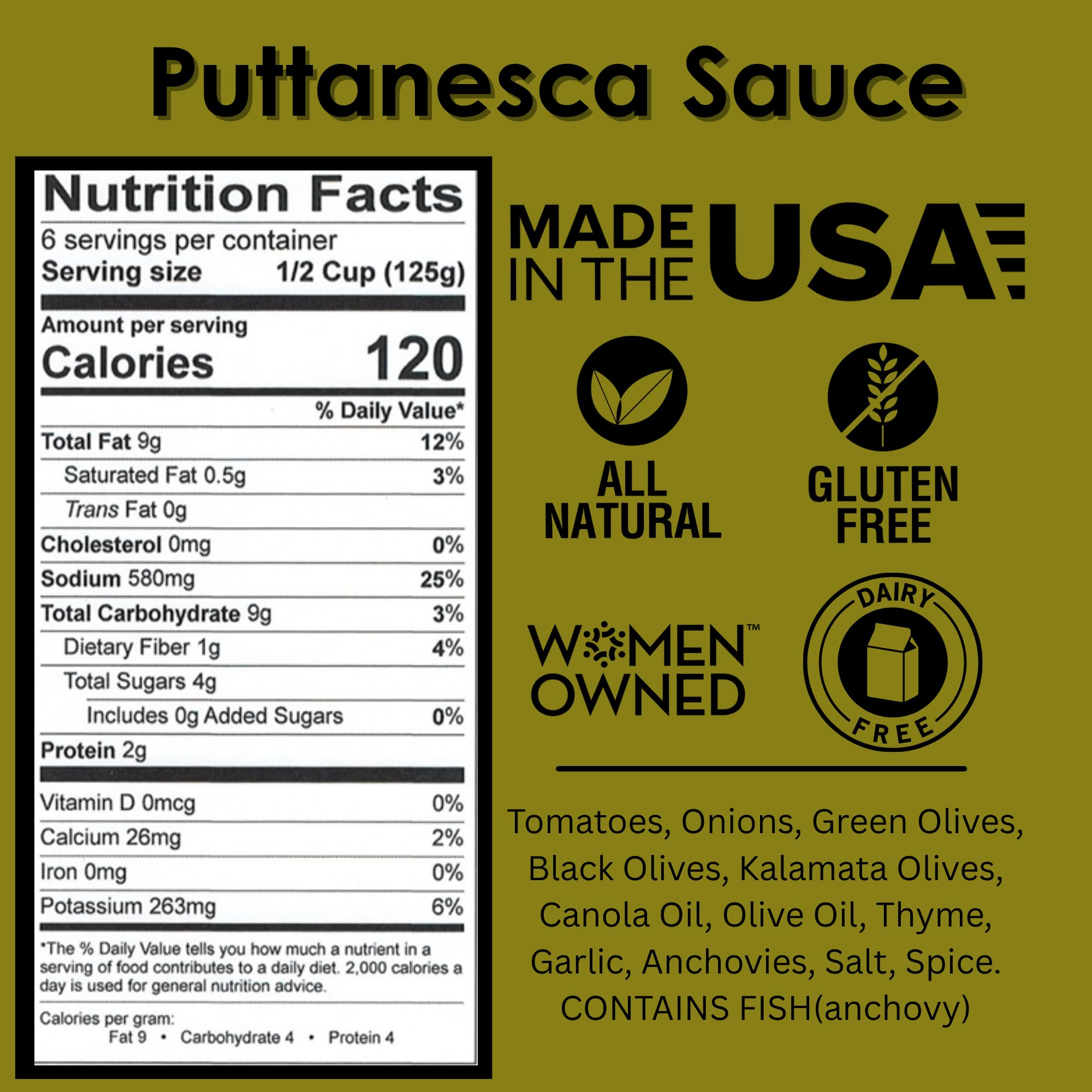 Pirro's Puttanesca, All Natural Sauce, 24 Ounce (Pack of 2)