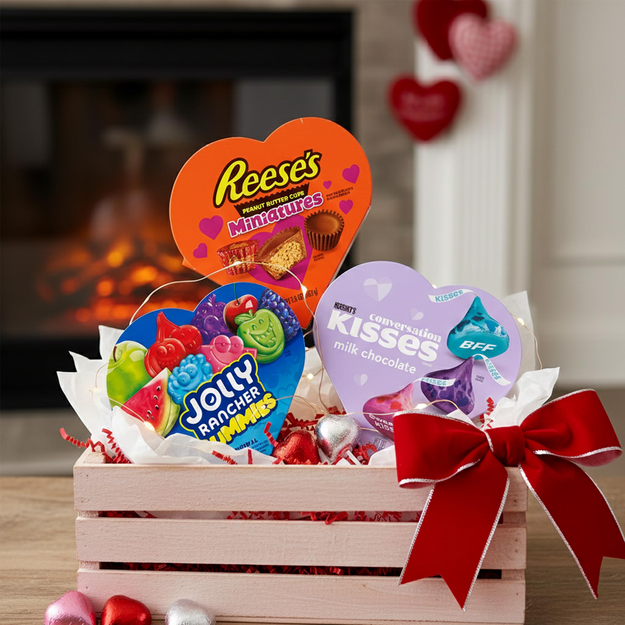 Valentine's Day Candy Gift Box Variety 3 Pack - Heart Shaped Chocolate Care Packages by Rebel Smuggling Galactic Emporium