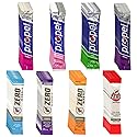 80 Electrolytes Powder Packets - No Sugar Variety Pack - Packaged in Stocked Pantry Box with Stainless Steel Stirring Straw!