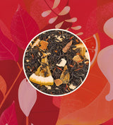 Blood Orange Hibiscus Tea Loose Leaf - Pure & Natural Herbal Fruit Tea with Hibiscus, Apple, Rosehip & Orange Peel - Antioxidant Rich Blood Orange