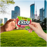EXTRA Sweet Watermelon Sugar Free Chewing Gum Pack, Individually Wrapped, Fruit Gum 35 Sticks (Pack of 6), Mega Bulk Pack with Long Lasting Flavor