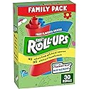 Fruit Roll-Ups Fruit Flavored Snacks, No Colors from Artificial Sources, Gluten Free, Variety Pack, 30 Ct, 15 oz