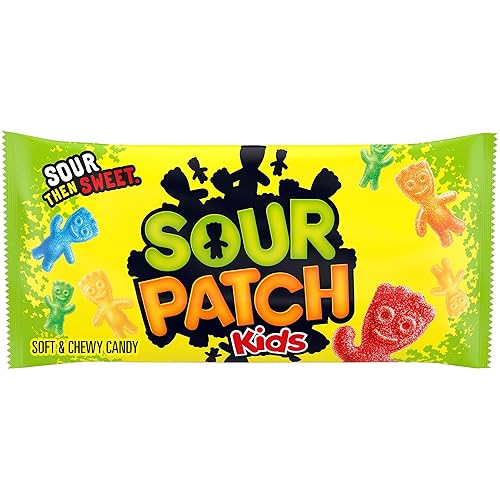 SOUR PATCH KIDS Soft & Chewy Gummy Candy, 2 oz