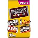 HERSHEY'S Miniatures Assorted Chocolate Candy Party Pack, 30 oz