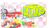 1950's Retro Candy Gift Box-Decade Box Gift Basket - Classic 50's Candy - 9.75OZ (276g)