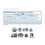 GoMacro MacroBar Mini Organic Vegan Snack Bars - Oatmeal Chocolate Chip (0.90 Ounce Bars, 24 Count)