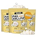 Max Mallow HONEY Mini Marshmallows - Very Vanilla - Gut Friendly, Gluten Free, No Refined Sugars, Real Wildflower Honey, Collagen-Infused Snack (3