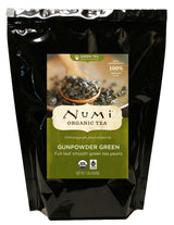 Numi Organic Tea Gunpowder Green, 16 Ounce Pouch, Loose Leaf Tea