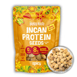 Brass Roots Organic Incan Protein Seeds - High Protein, School Safe, Nut Free, High Omega 3, Supports Gut Health, Good Source of Fiber, Shark Tank (10
