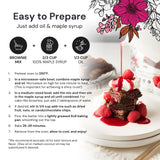 eat G.A.N.G.S.T.E.R. Chewy Choconot Brownie Mix - Allergy-Friendly Baking Mix, Grain-Free, No Dairy, Nuts, Gluten, Dairy - For Paleo & AIP Diets, Try with Chocolate or Carob Chips & Nut Butters