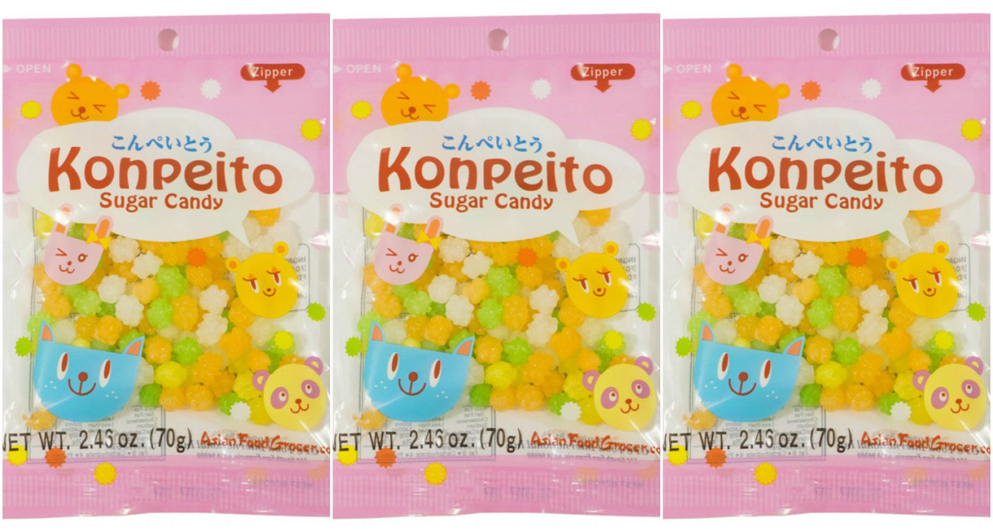 Candy 2.46 oz, 3 bags pack bundle Japan_AB