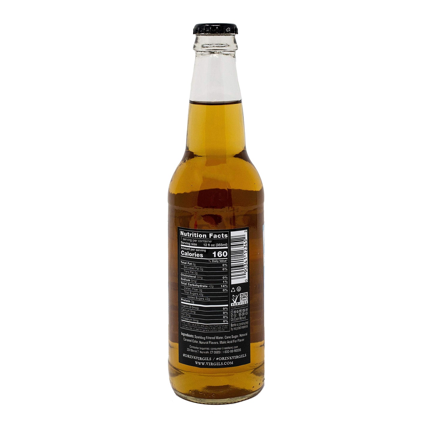 Virgils Vanilla Cream Soda, 12 FZ