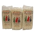 Three Ladies Brand Rice Stick Noodle - 14 Oz. (Pack of 3 Bags)
